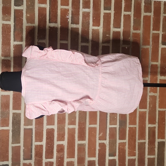 Loft 100% cotton ruffle top, size Medium - Picture 4 of 7